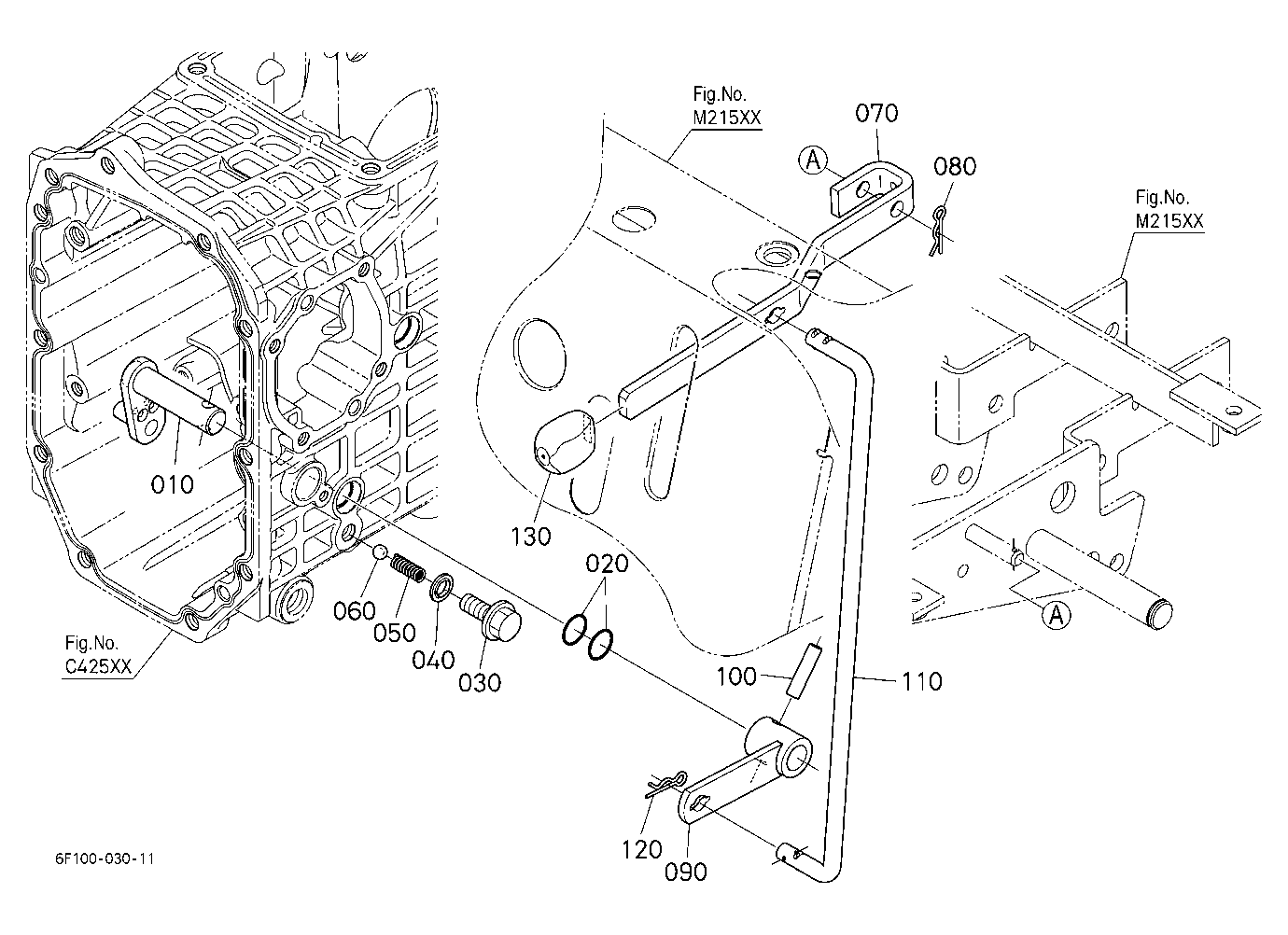 Front Wheel Drive Lever