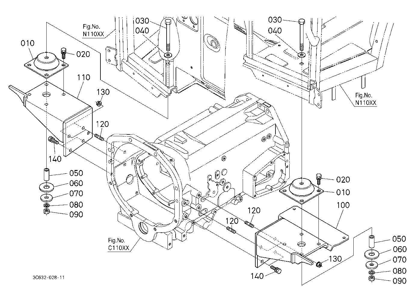 Cab Bracket Front