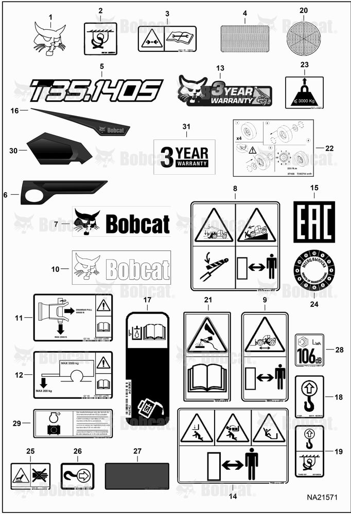 Decals (Outside)
