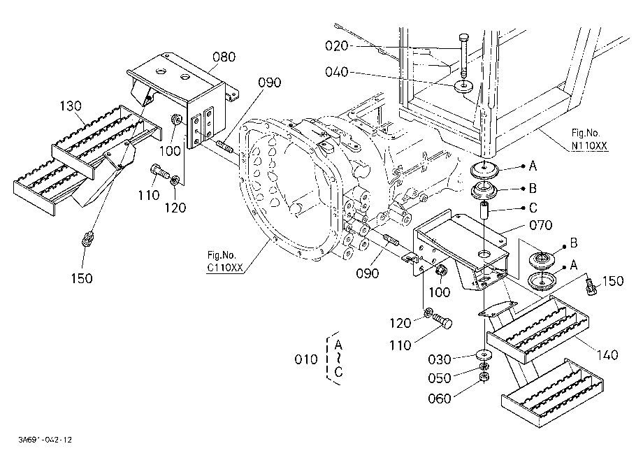 Cab Bracket Front [Cab Type]