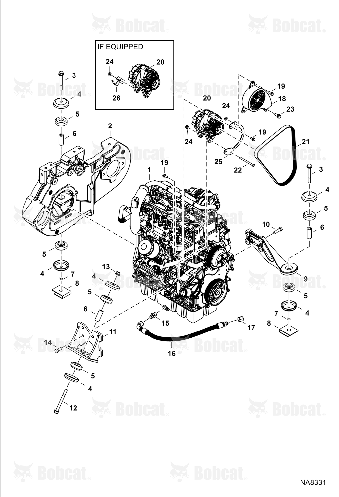 Engine & Attaching Parts (Engine Mounts)