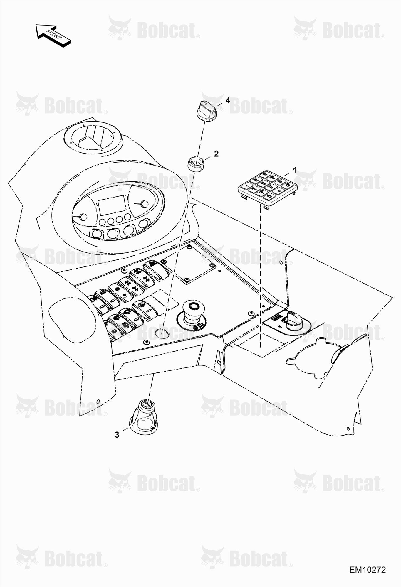 Operator Controls (Keyless Start)