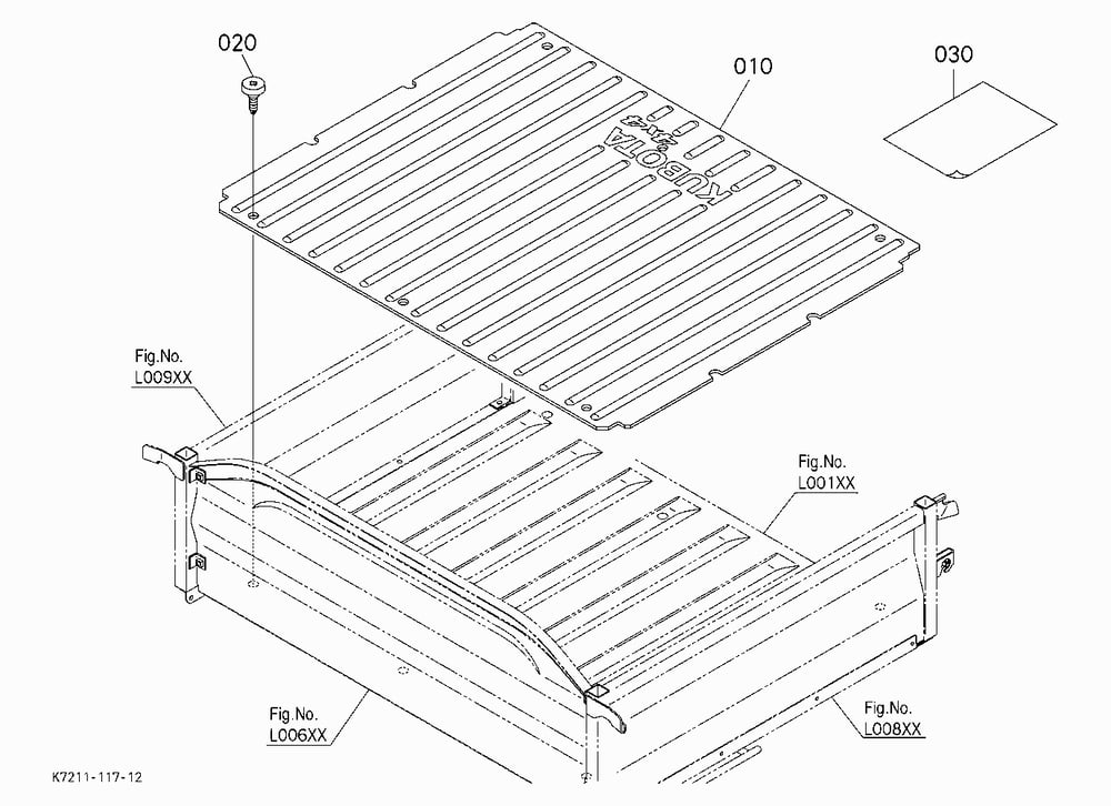 BED MAT KIT (W/G.No.V4352) [OPTION]