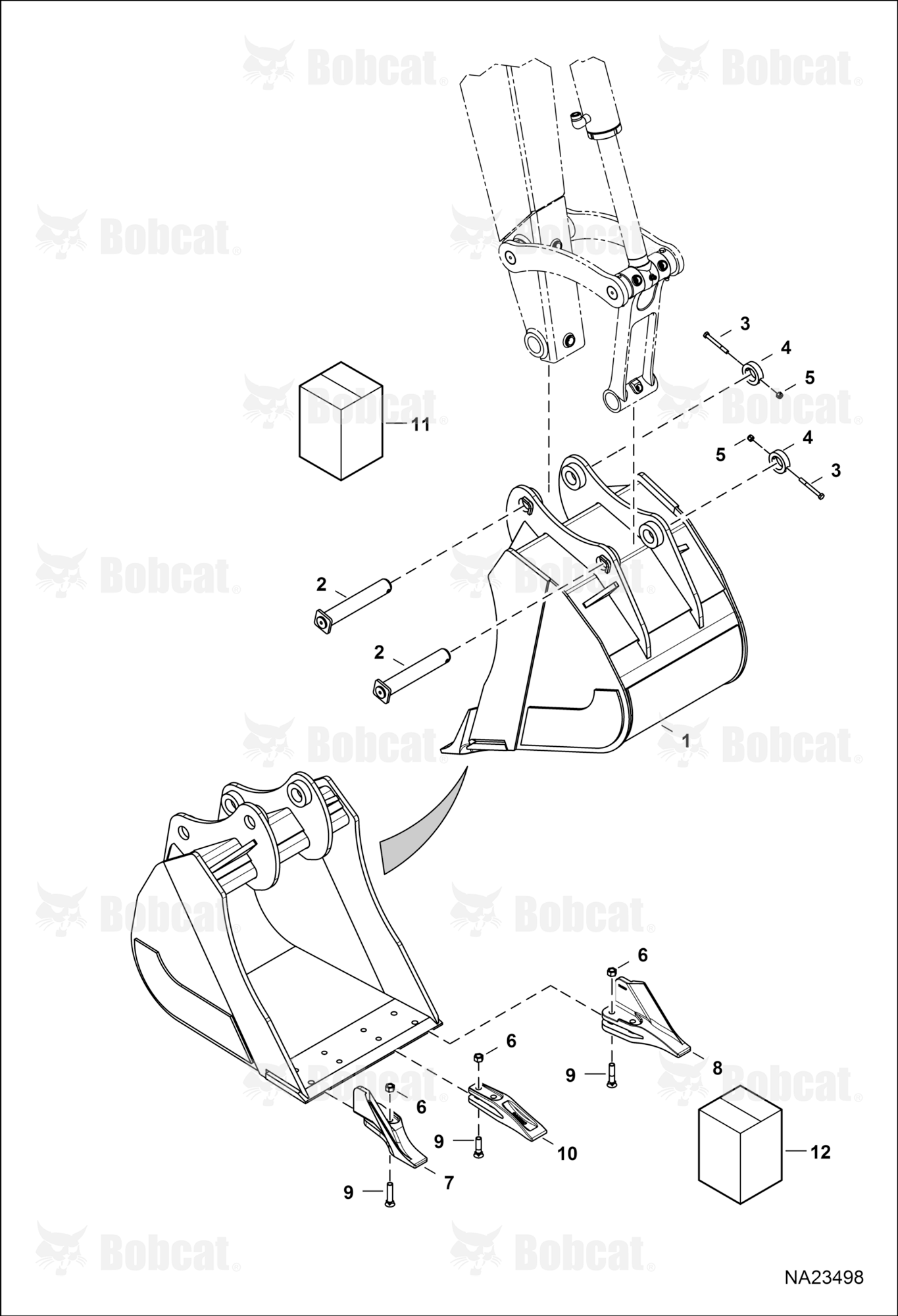 Backhoe (Bucket 600MM)