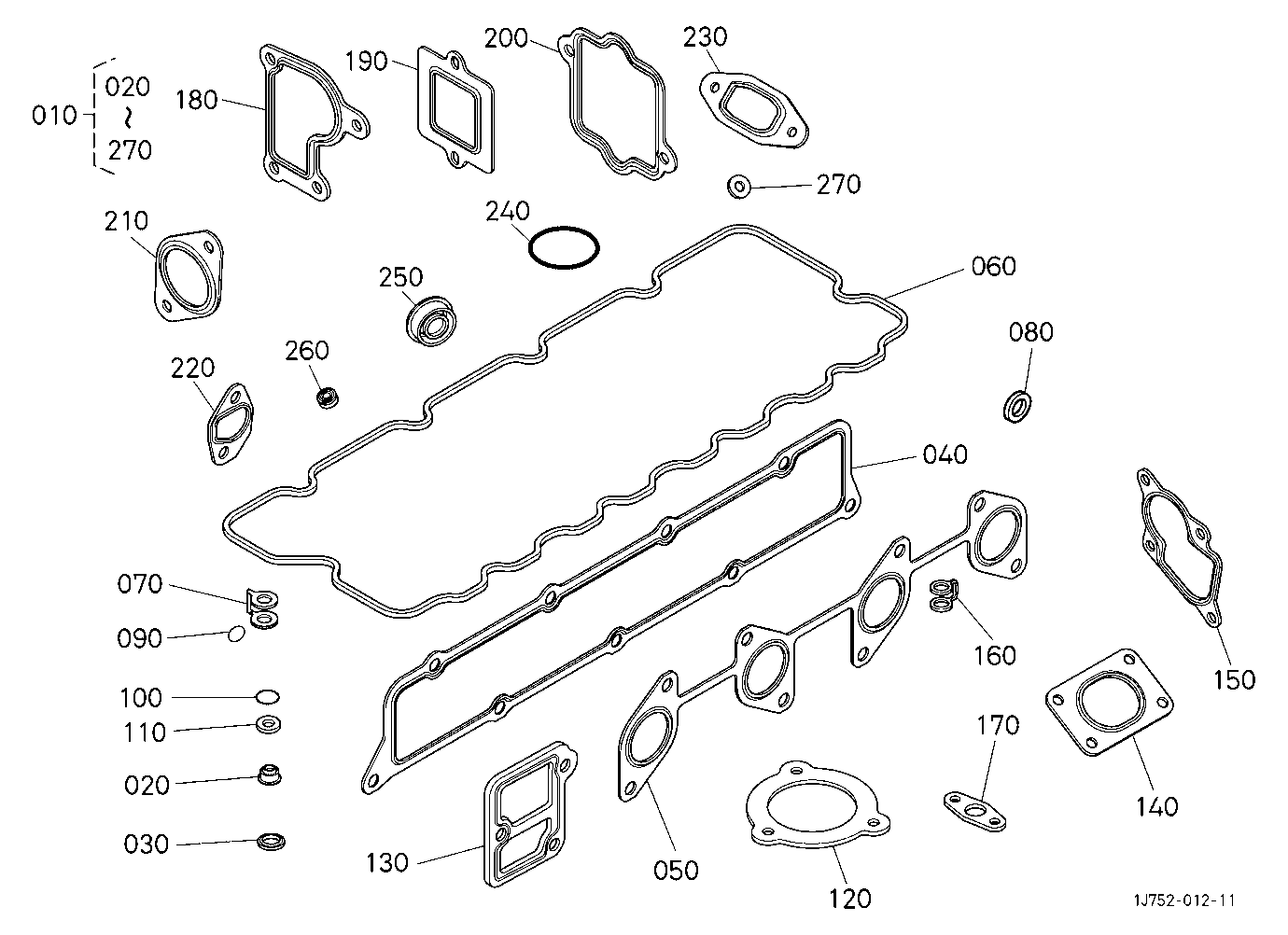 Upper Gasket Kit