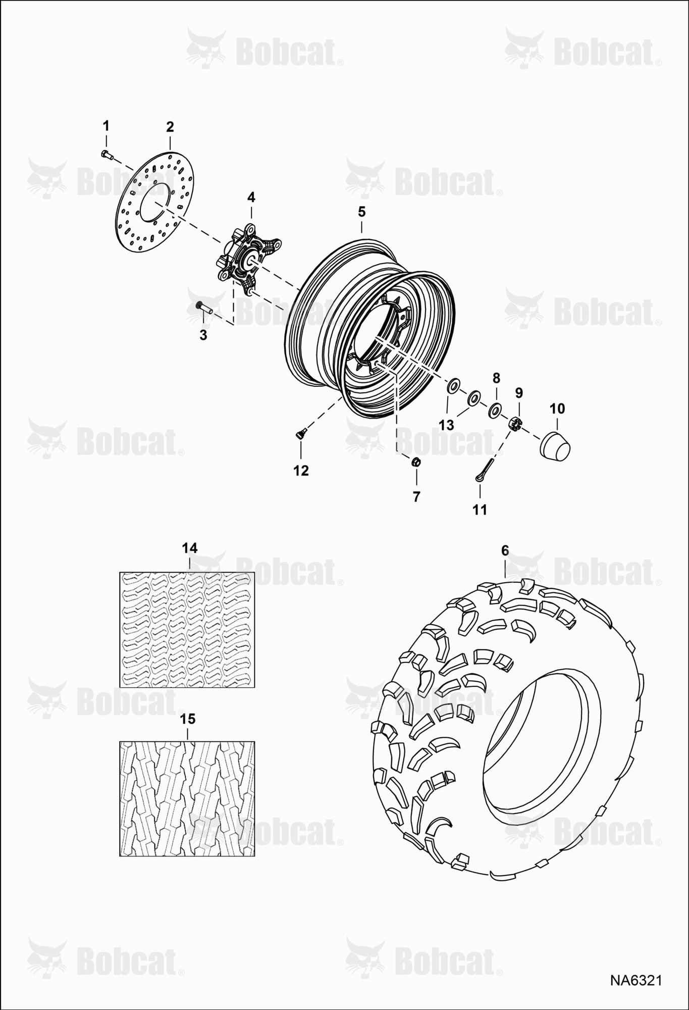 WHEELS, Front  AJNY20001 & Above