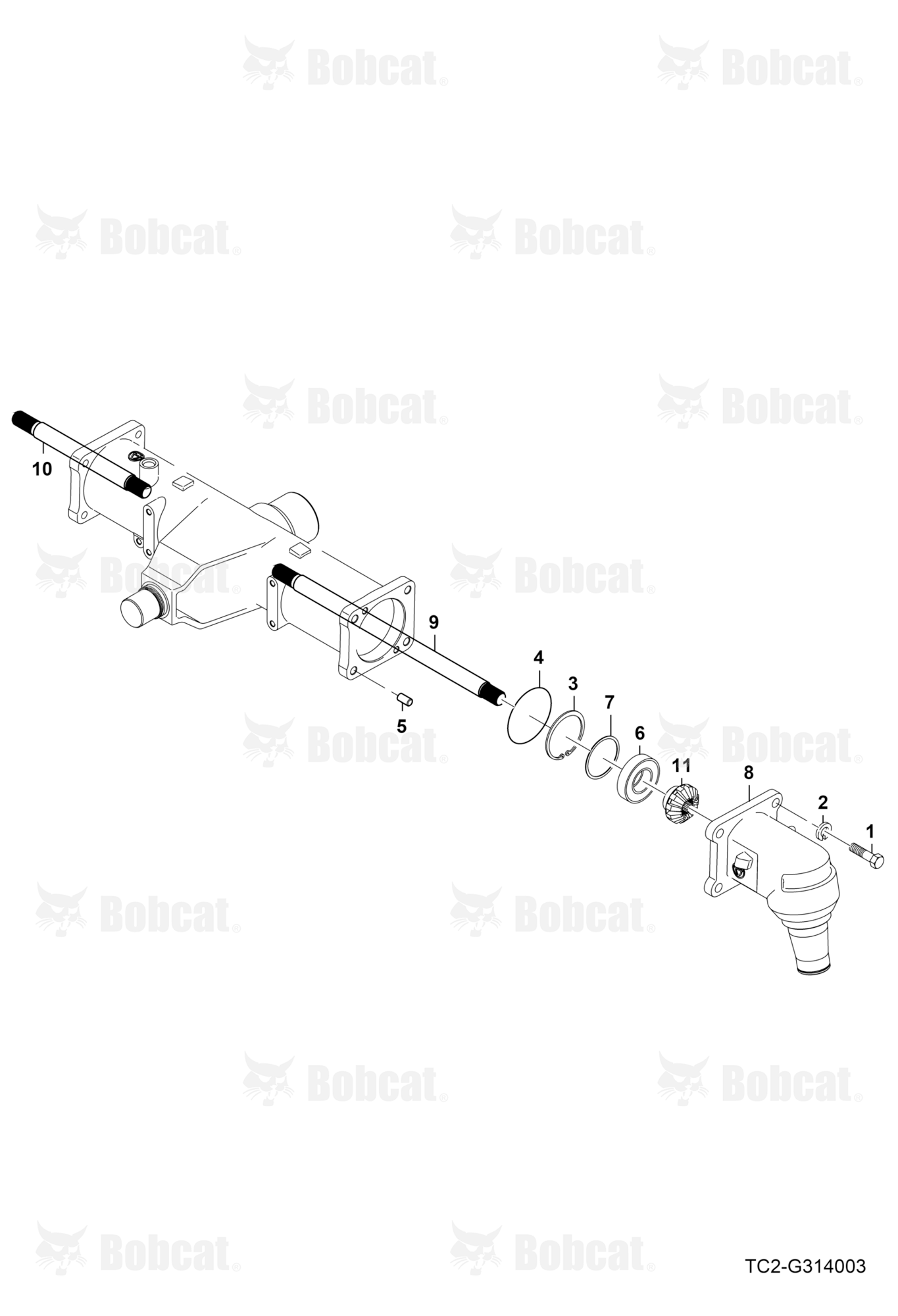 Bevel Gear Case Group
