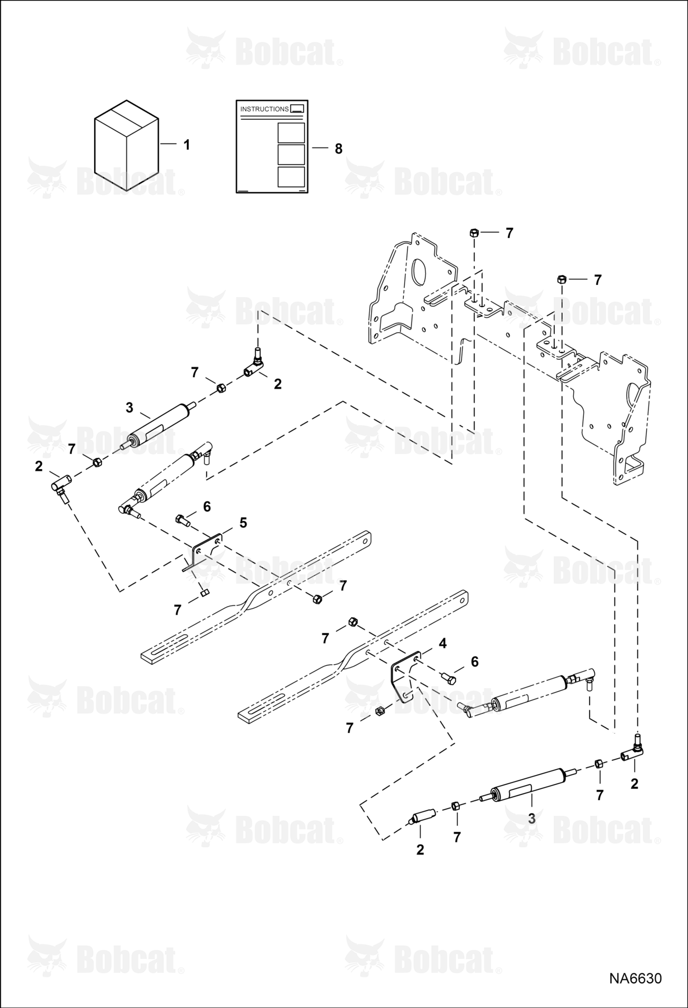 Steering Dampener Kit (Dual)