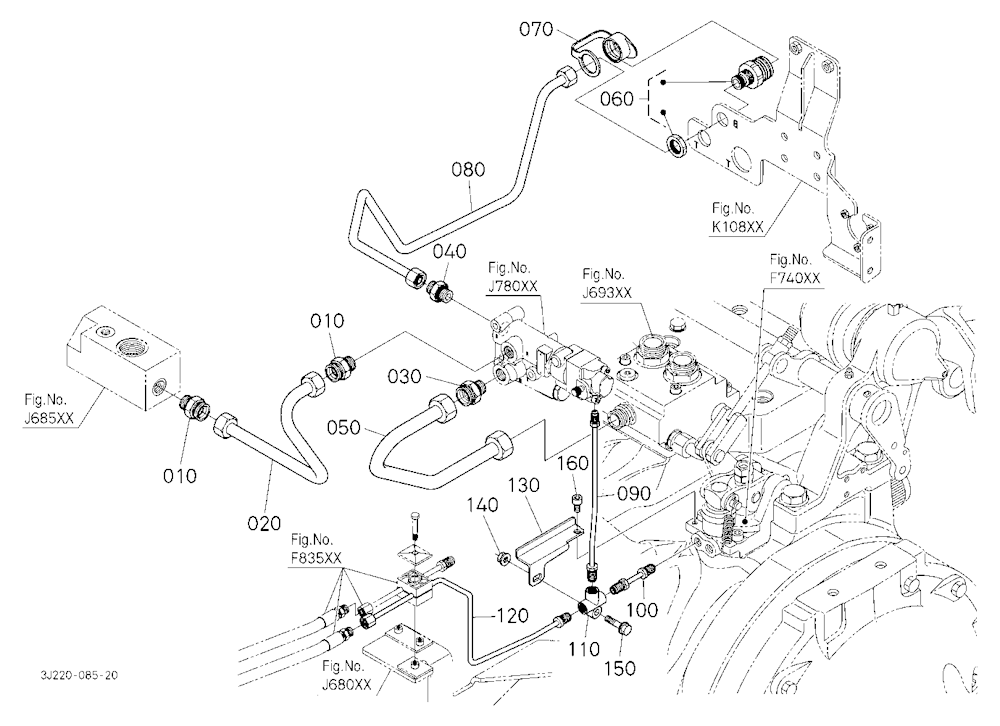 Trailer Brake Valve Pipe