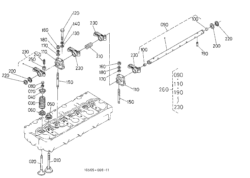 Valve And Rocker Arm