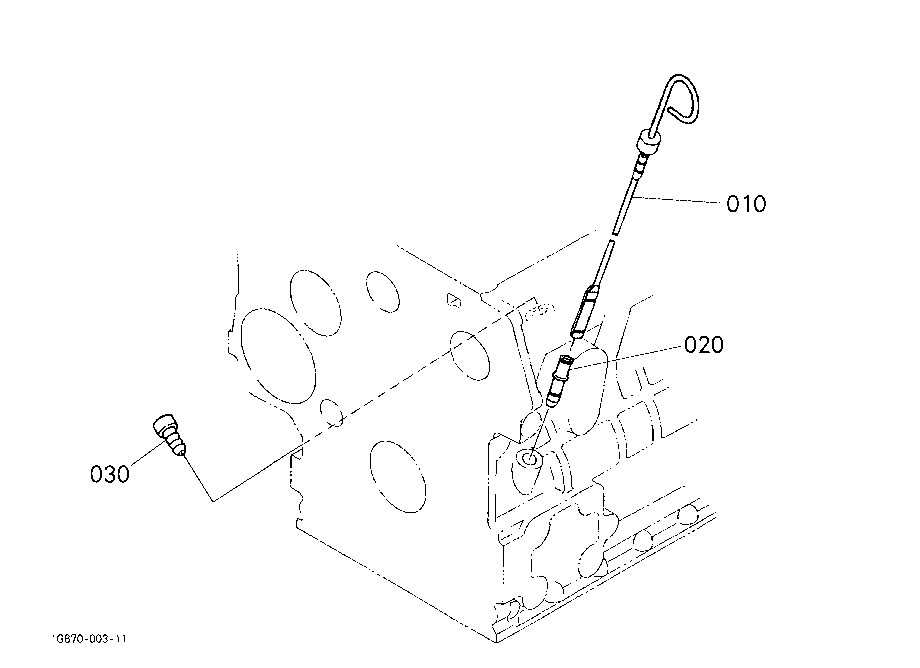 Dipstick And Guide