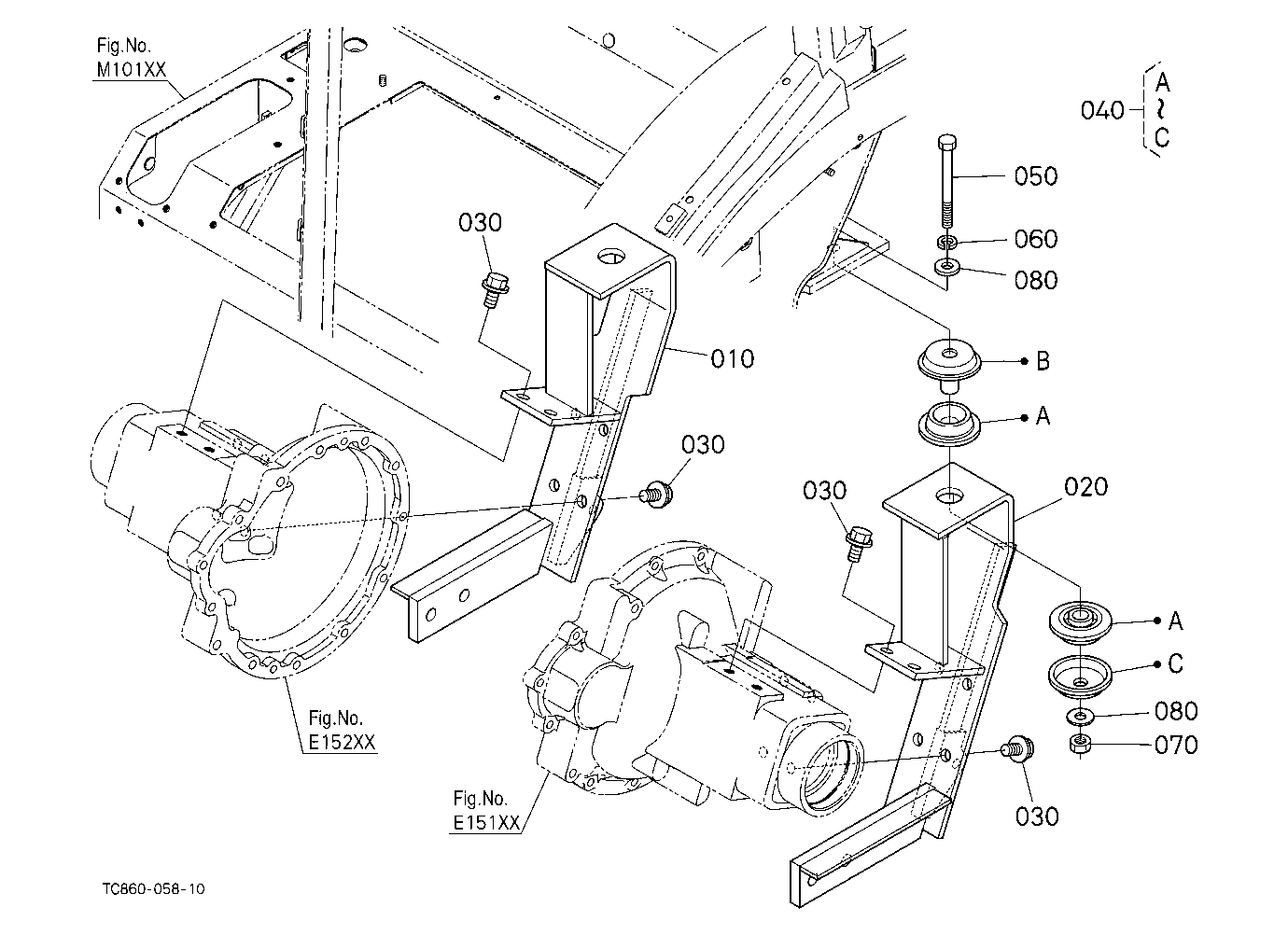 Cab Bracket (Rear)