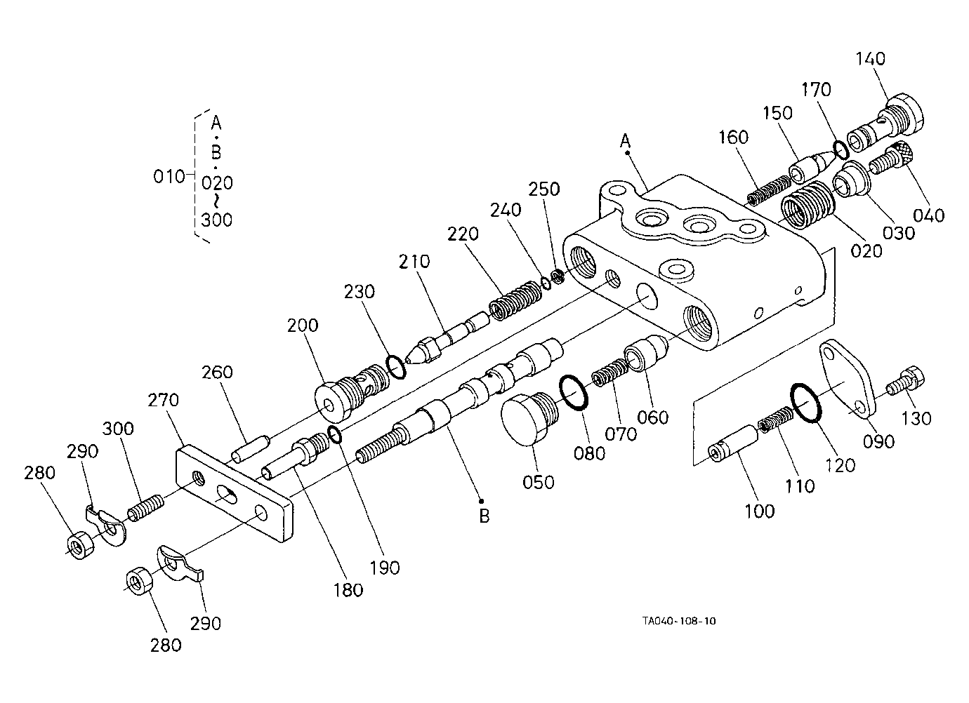 Control Valve [Component Parts] [Old Type]