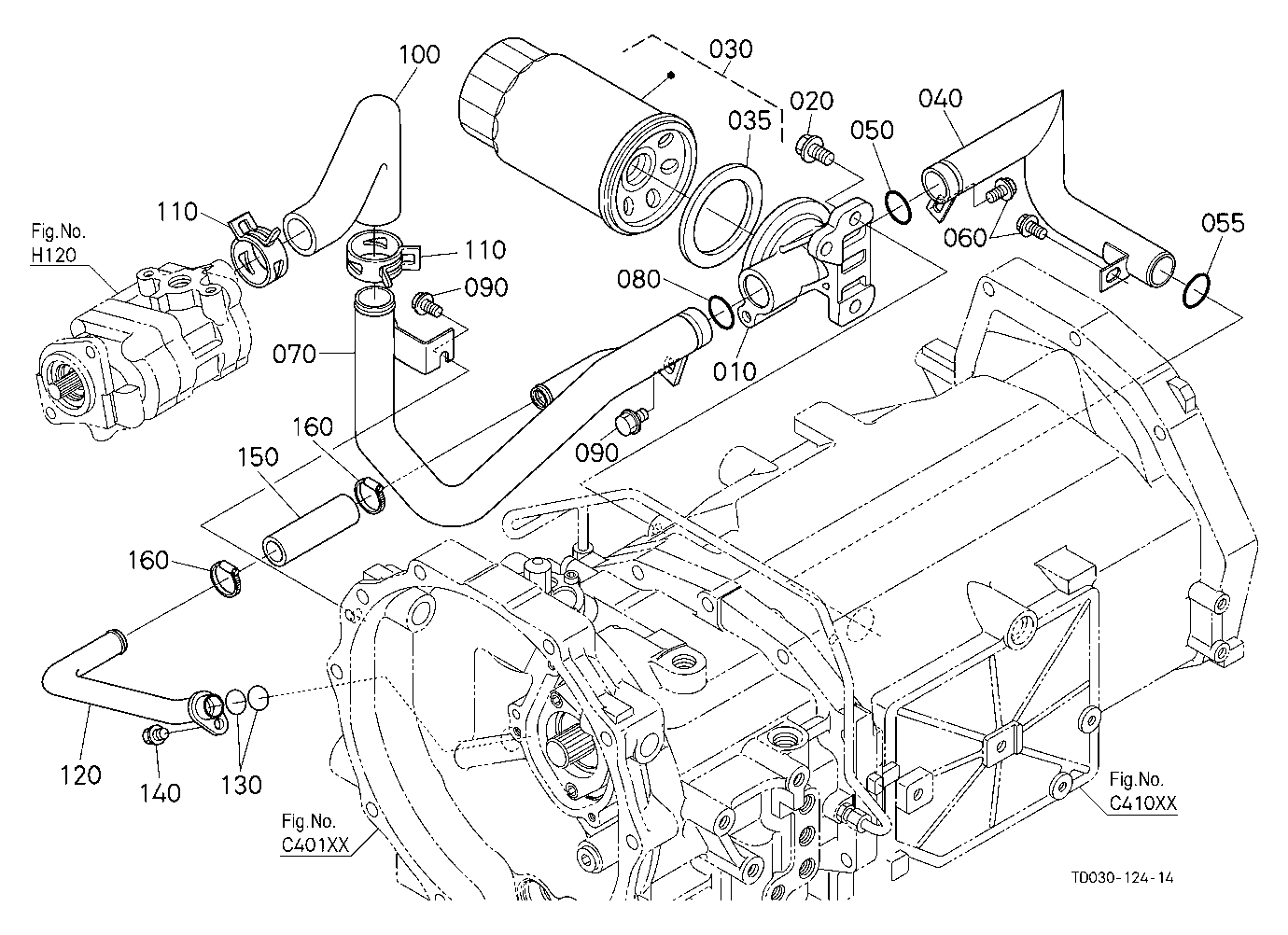 Hydraulic Oil Line(Inlet) [Hst Type]