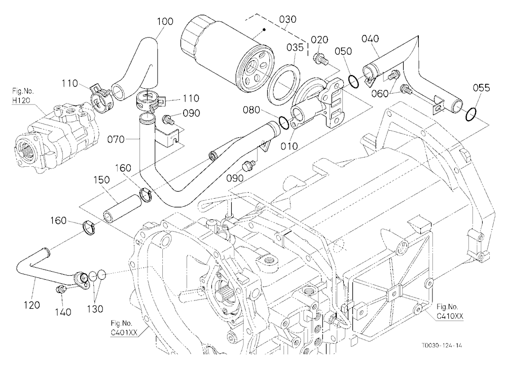 Hydraulic Oil Line(Inlet) [Hst Type]