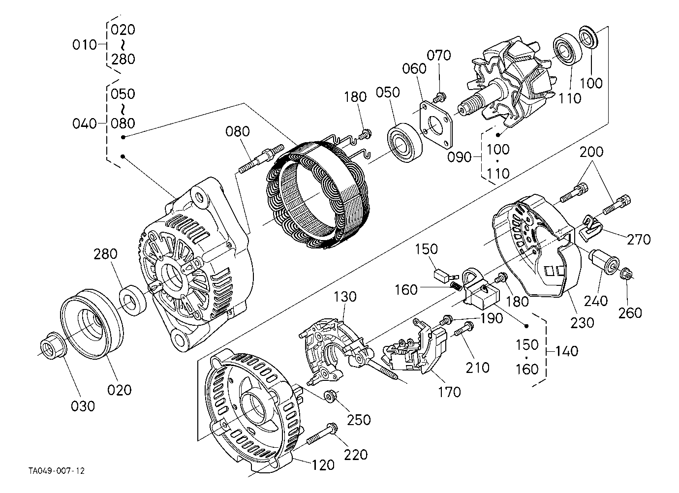Alternator [Component Parts]