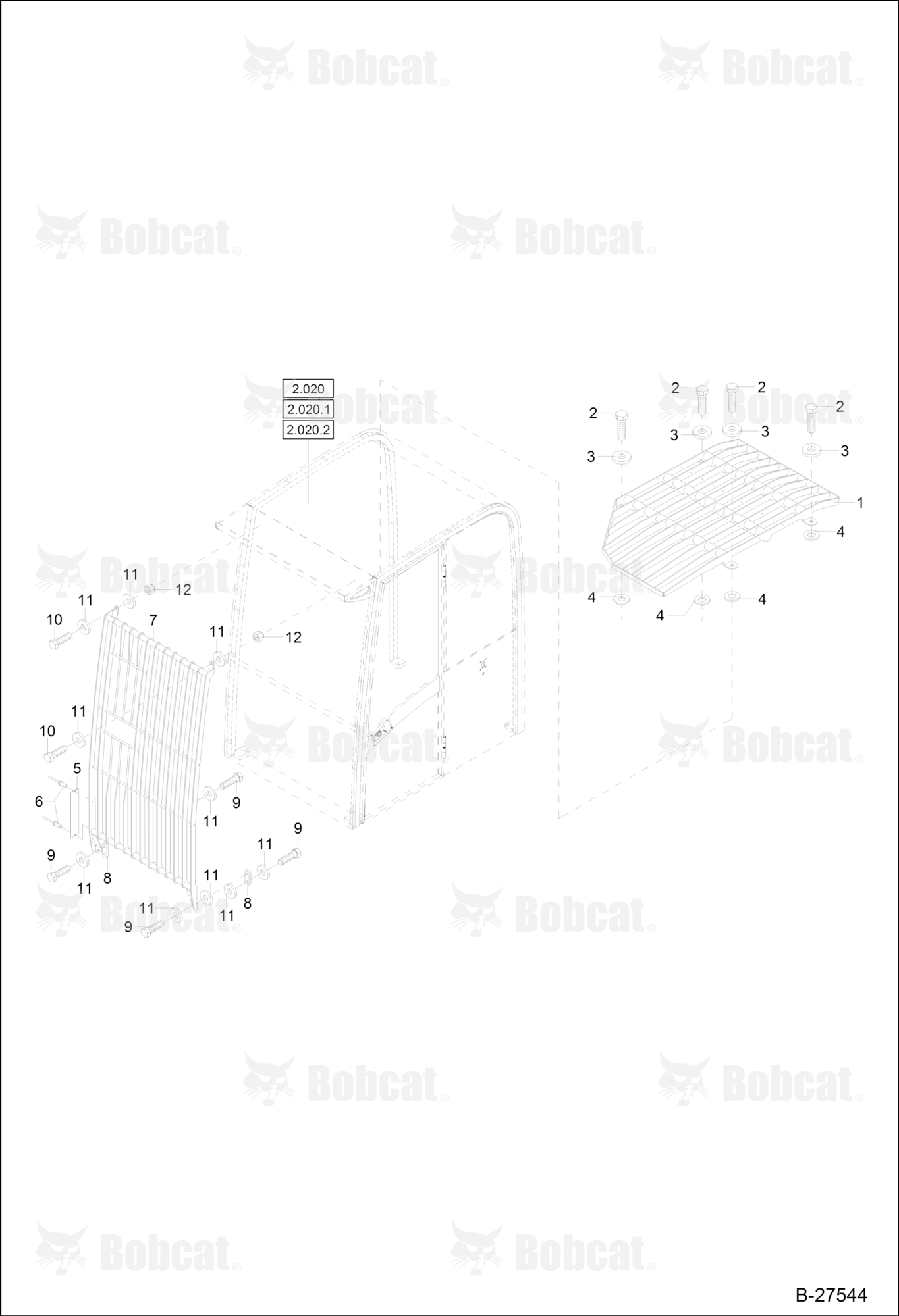 OPERATOR'S CAB (Protection Grid)