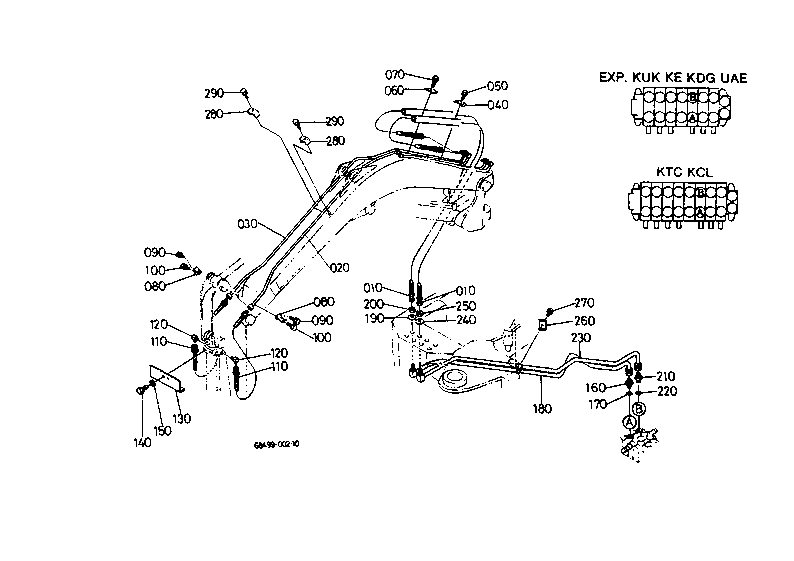 Oil Piping (Bucket)