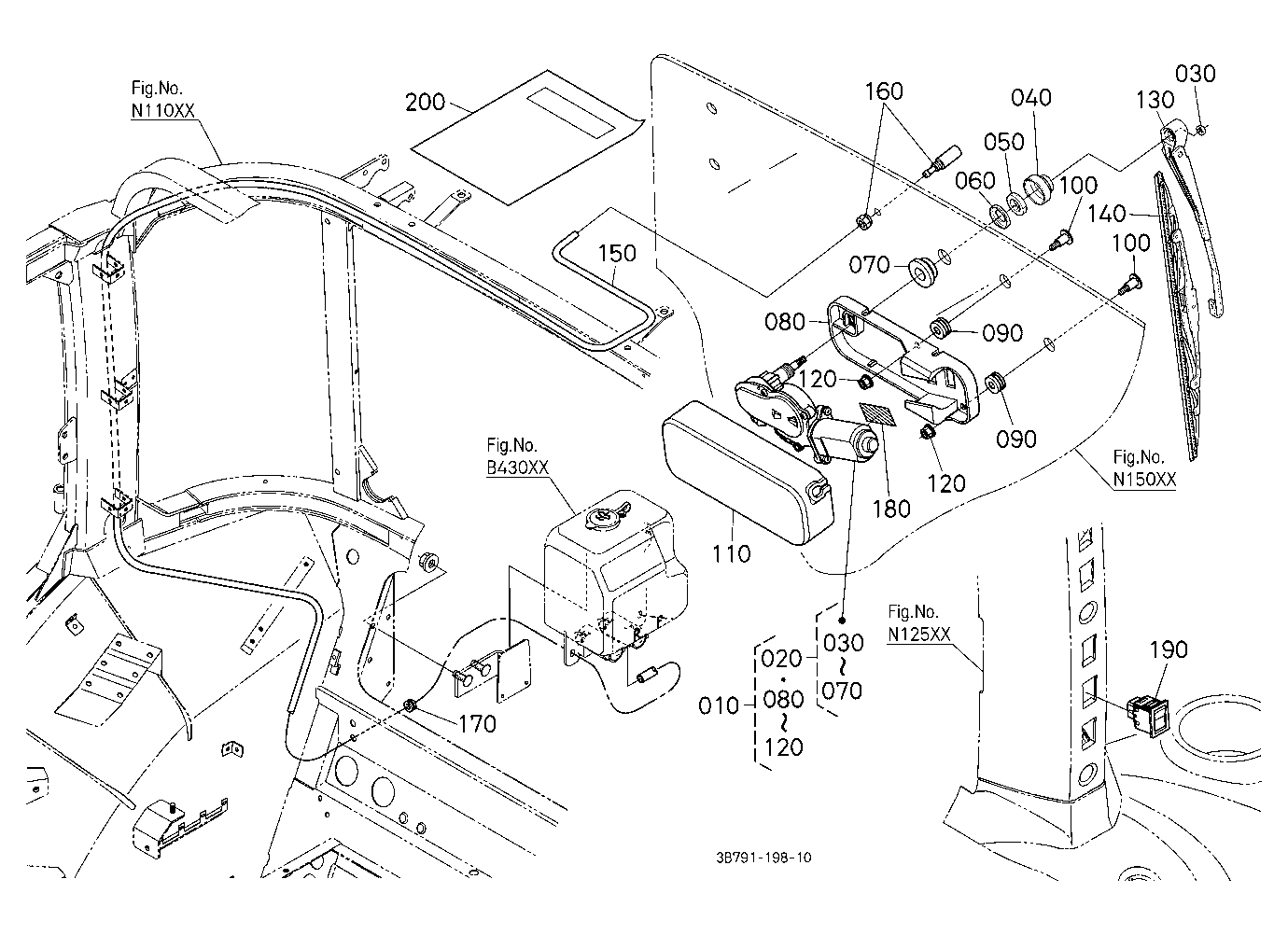 Rear Wiper Kit [Option]