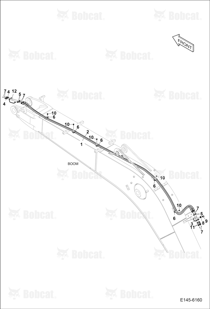 Boom Piping (QUICK CLAMP)