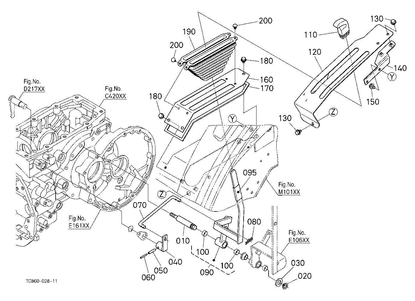 Range Gear Shift Lever