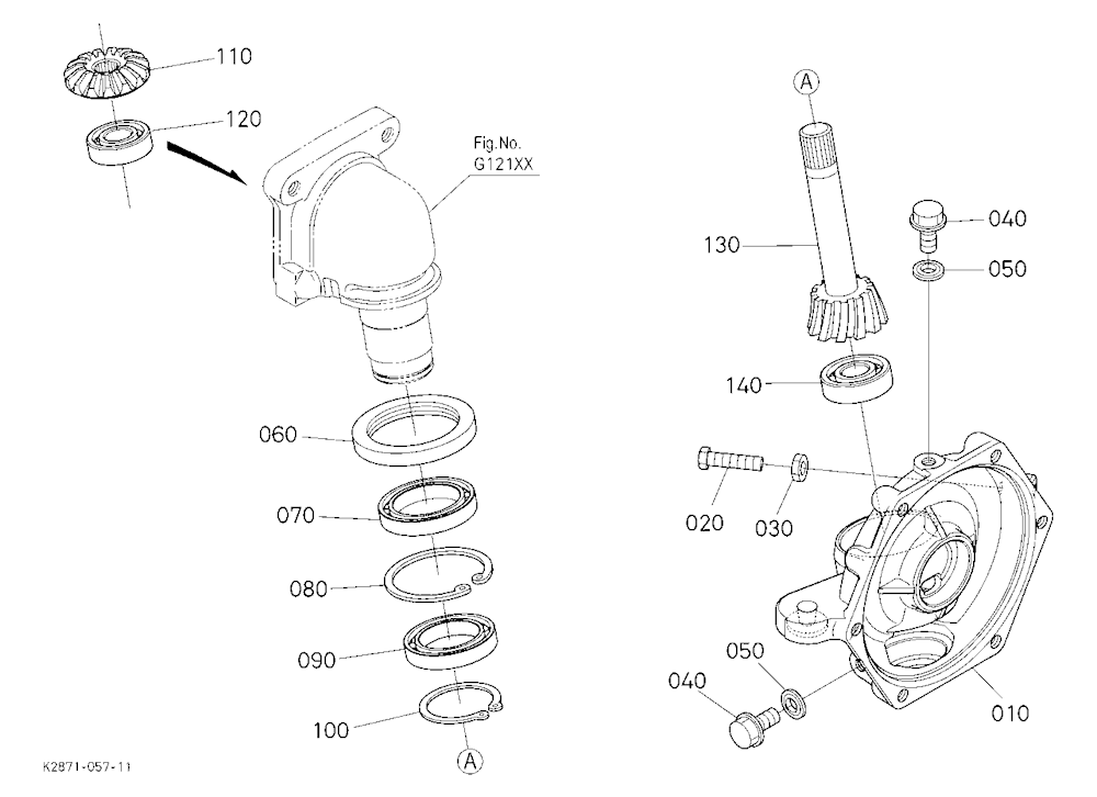 Axle Case (Left)