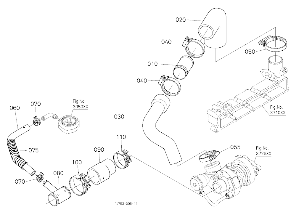 Inlet Pipe (Air Cleaner) [New]