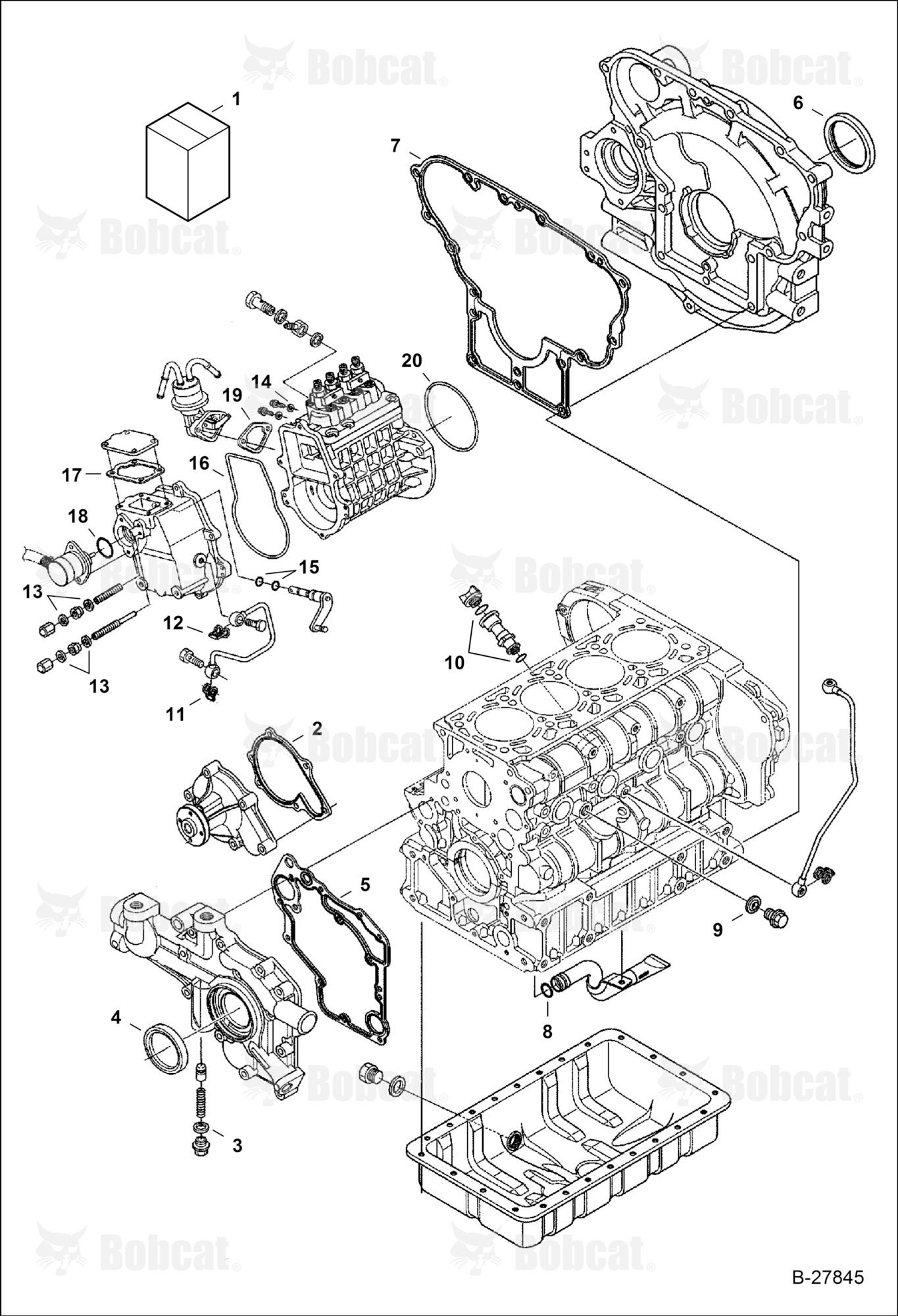 Engine Lower Gasket Kit