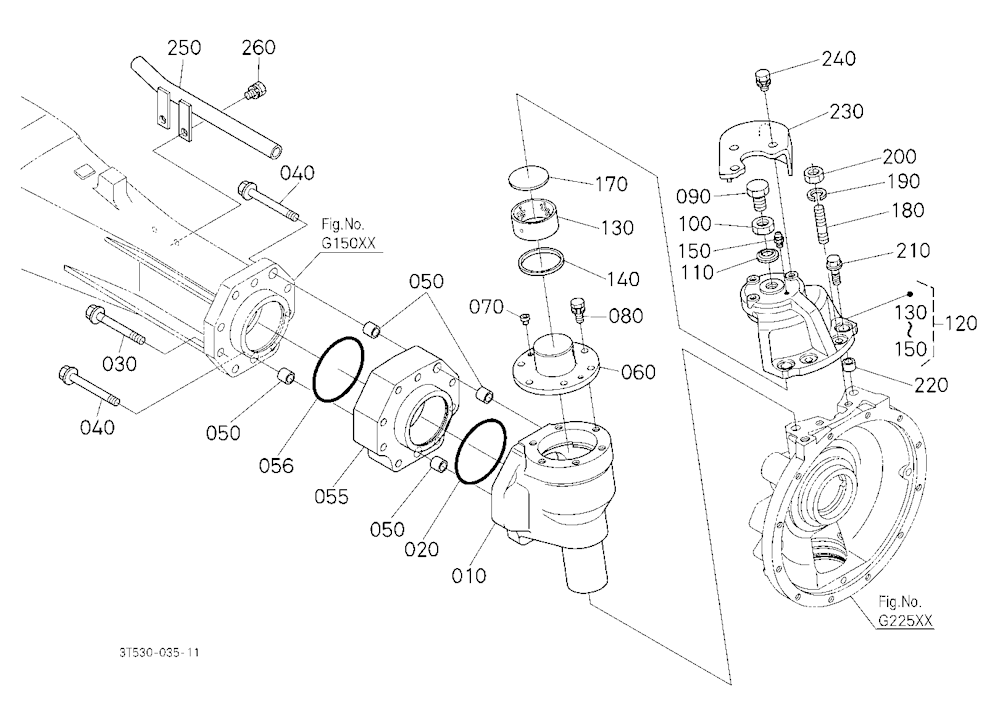 Bevel Gear Case Lh