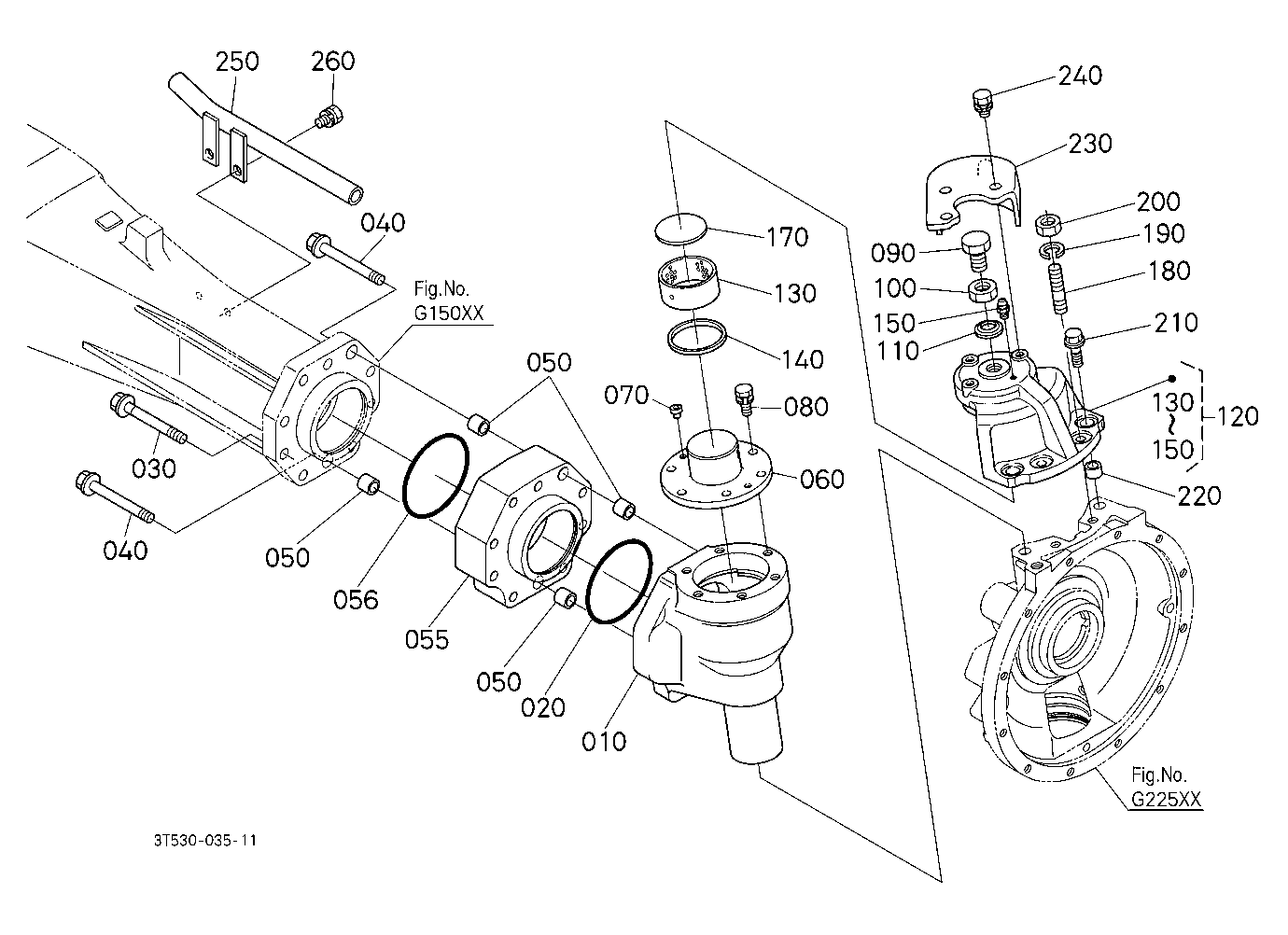 Bevel Gear Case Lh
