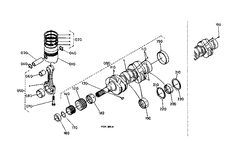 Piston Crankshaft