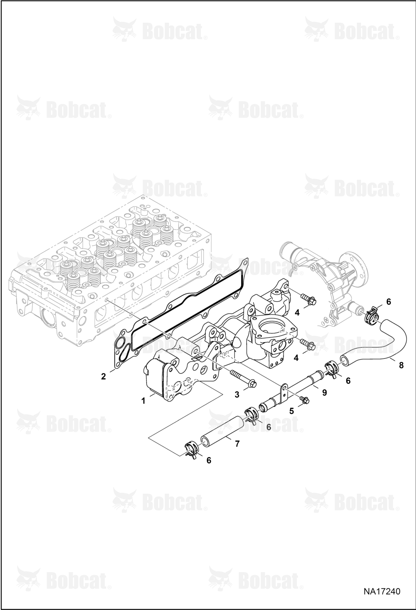 Intake Manifold Engine 000001 - 002886
