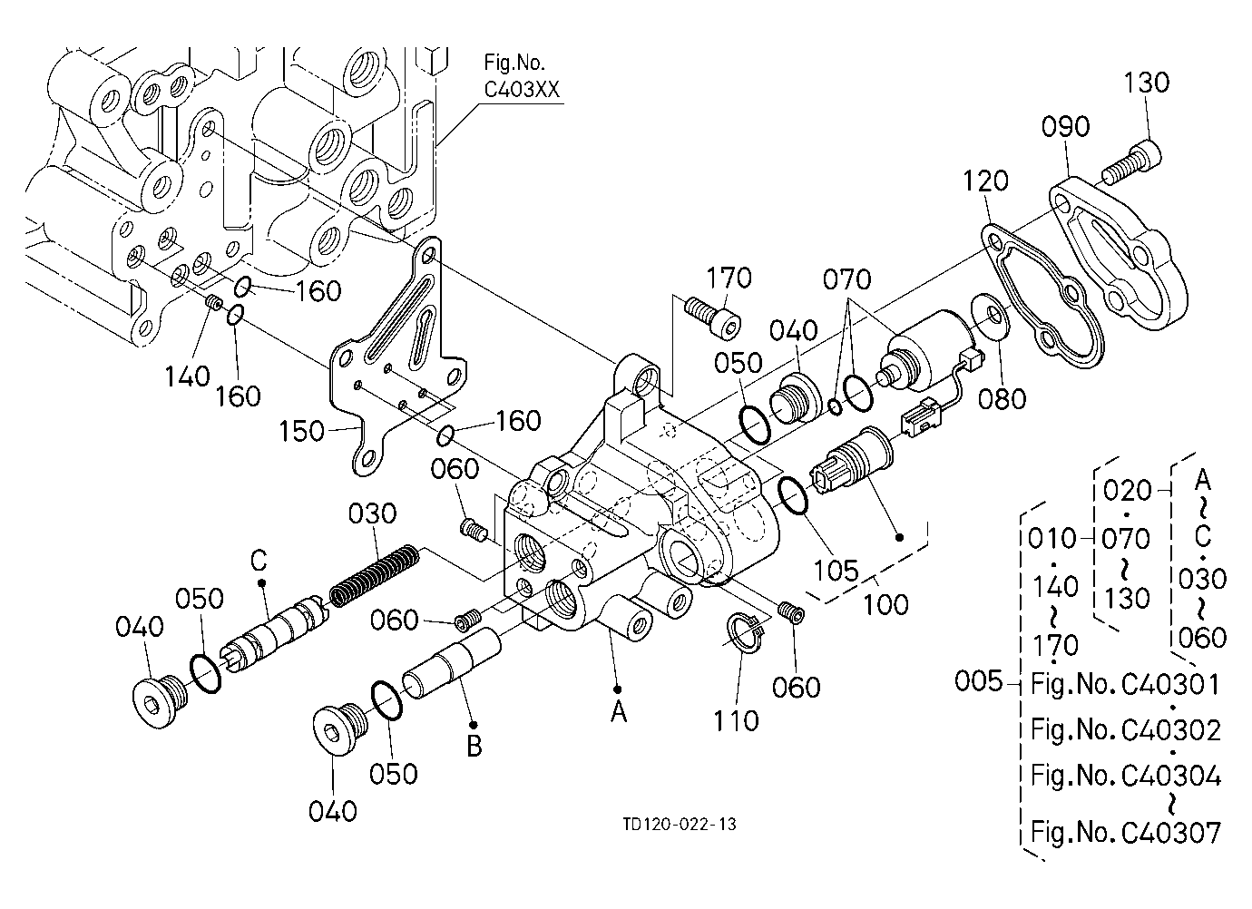 Hst (Hi-Lo And Solenoid Valve) [Component Parts]