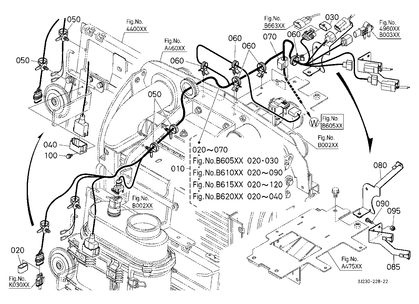 Electrical Wiring (Engine) 1 (Air Cleaner/Dpf) [Ne