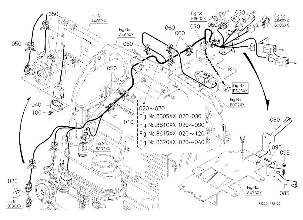 Electrical Wiring (Engine) 1 (Air Cleaner/Dpf) [Ne