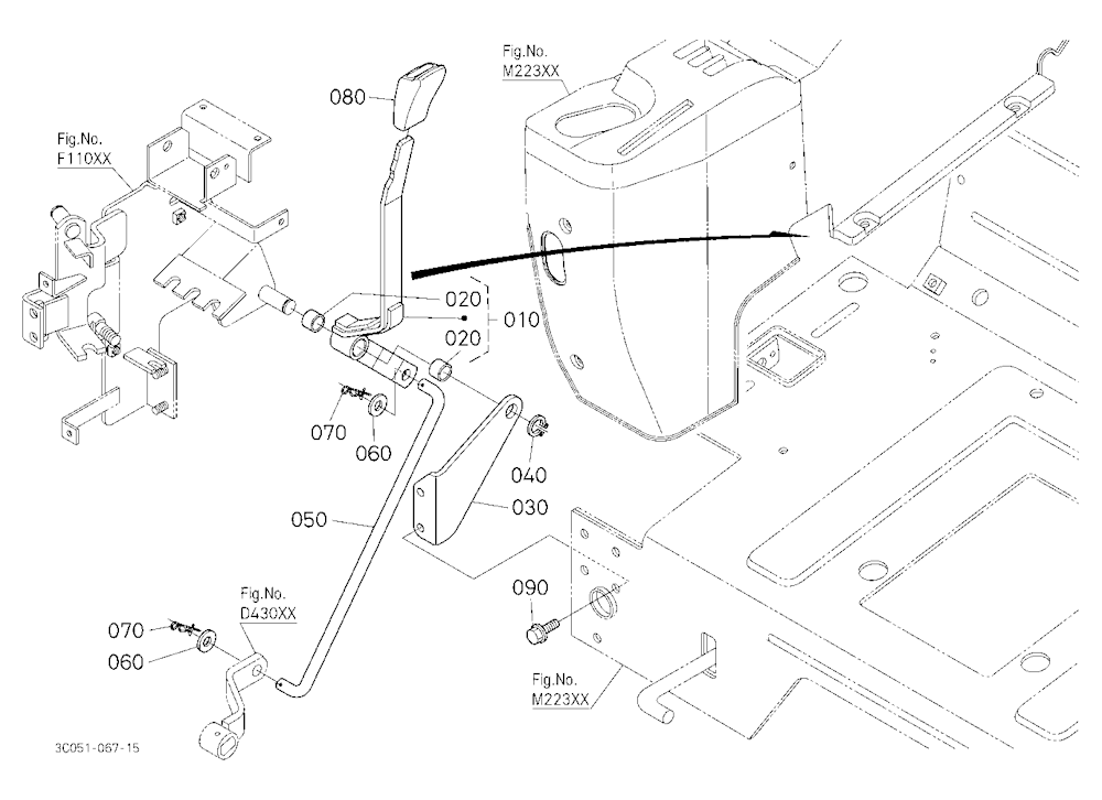 Range Gear Shift Lever