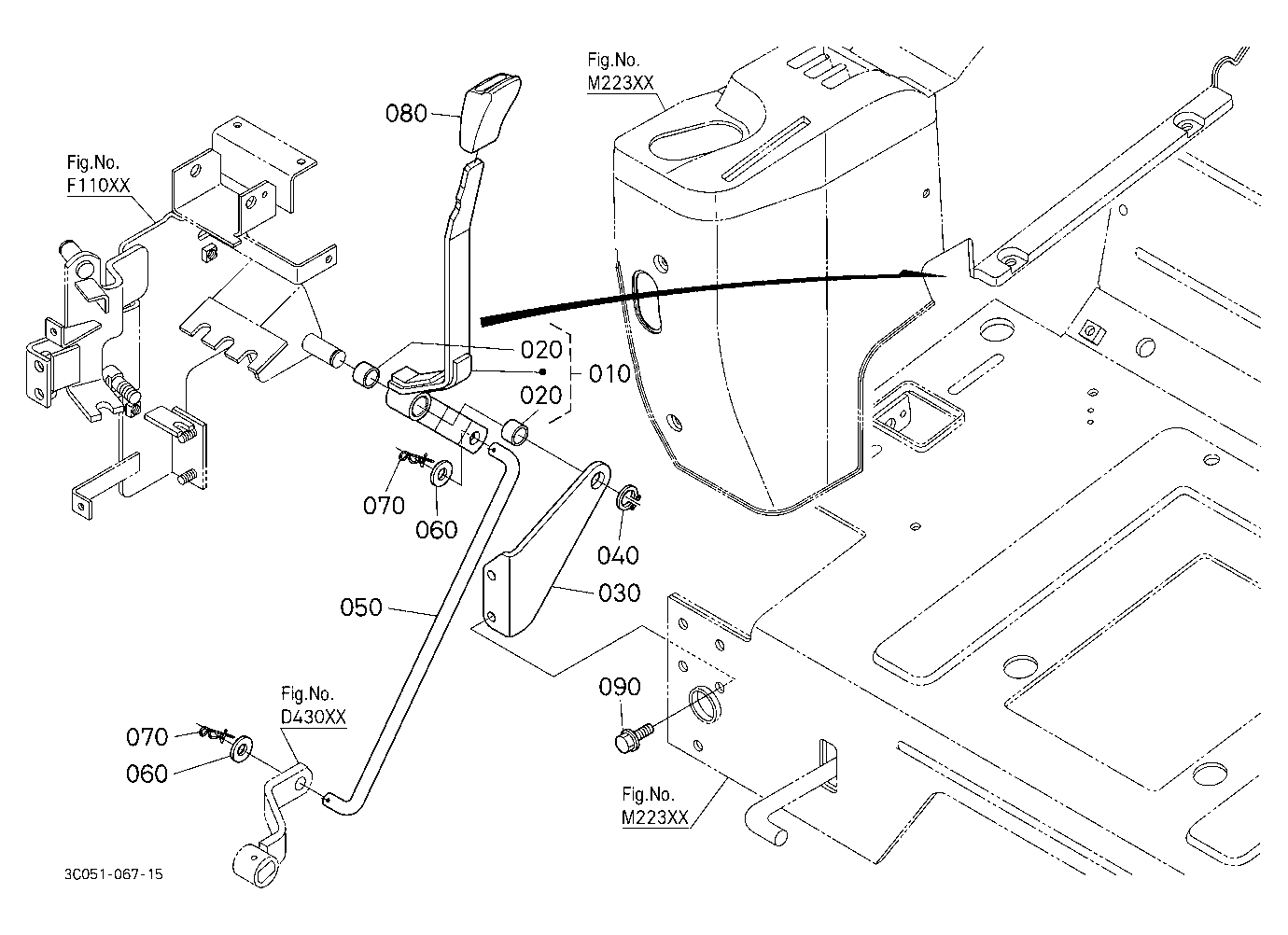 Range Gear Shift Lever