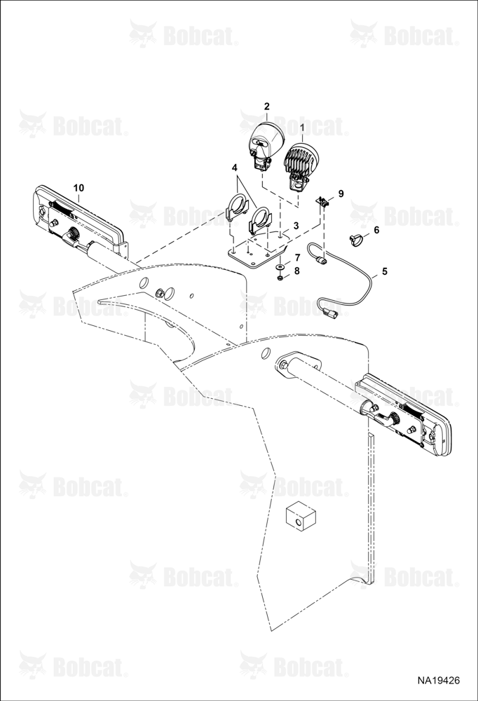 Rear Work Light