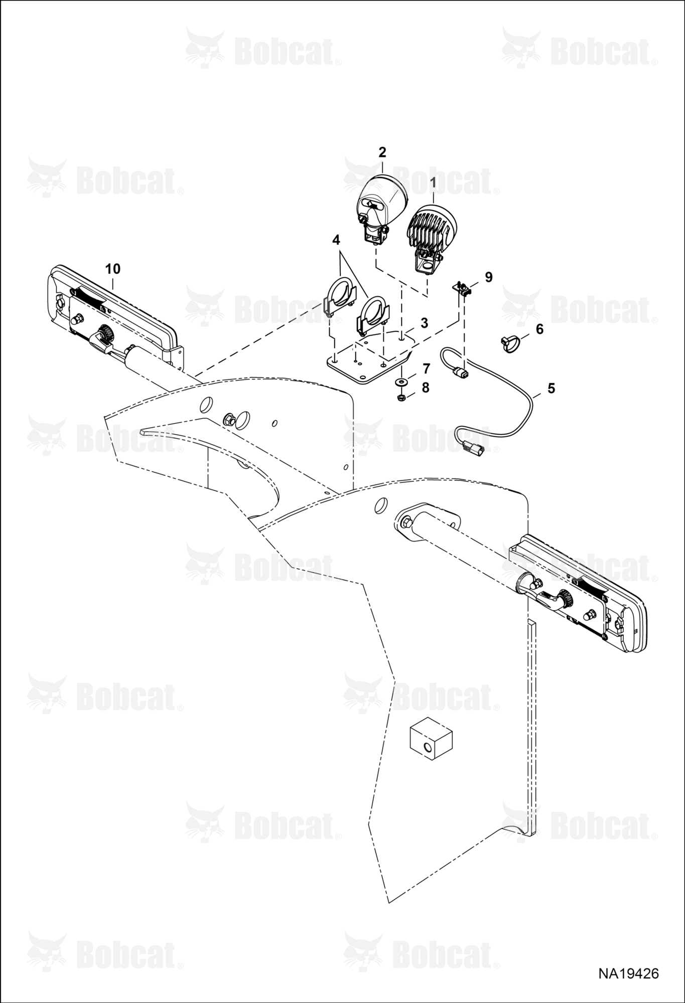 Rear Work Light