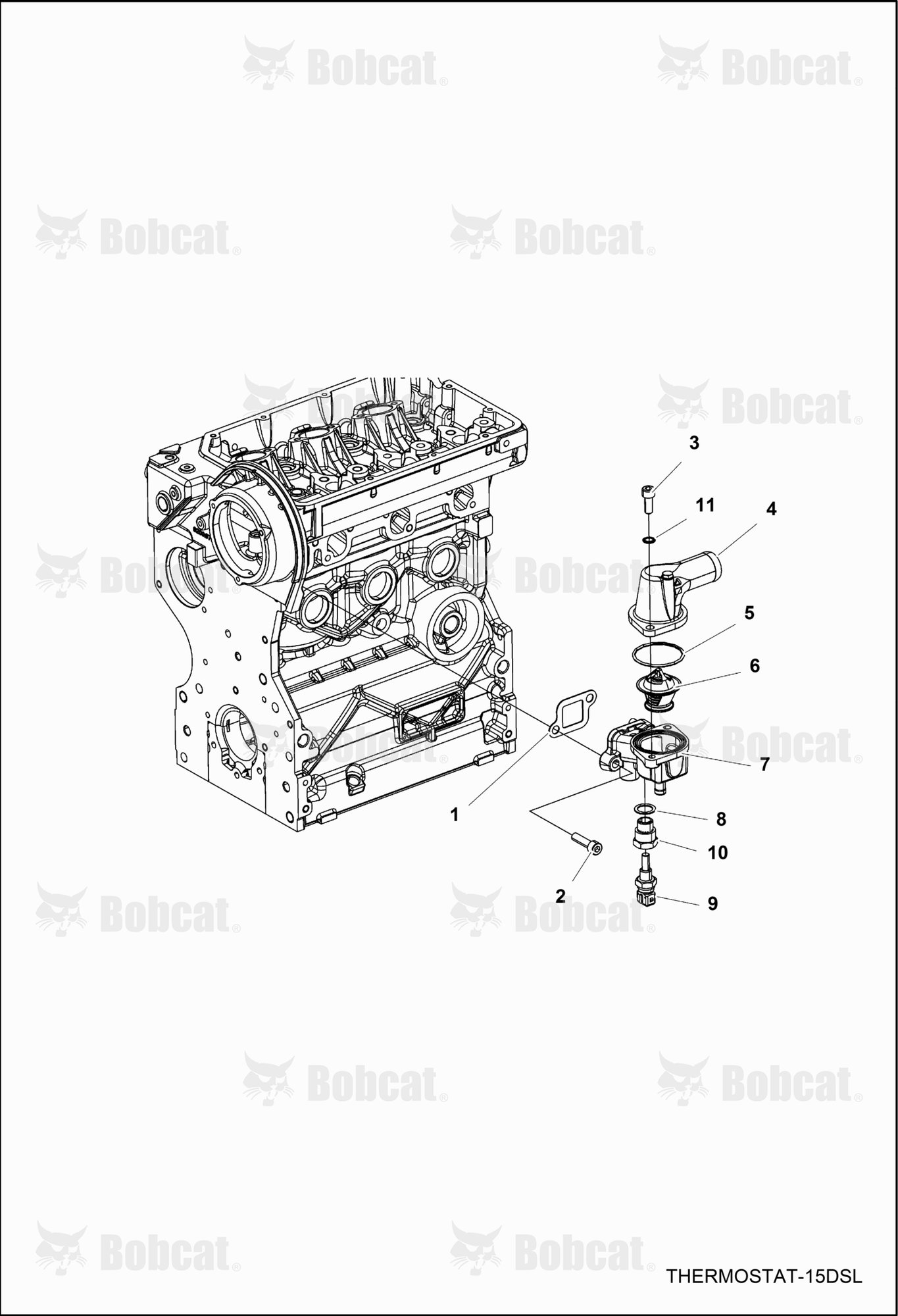 ENGINE, Thermostat ASSY