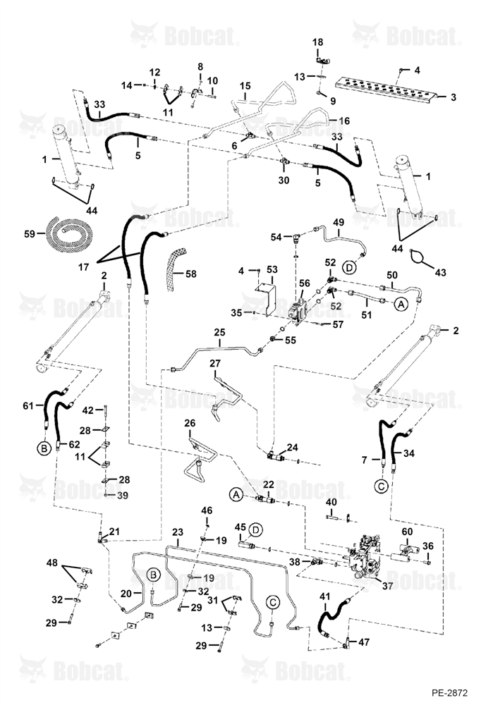 Hydraulic Circuitry (W/Bucket Positioning Valve)