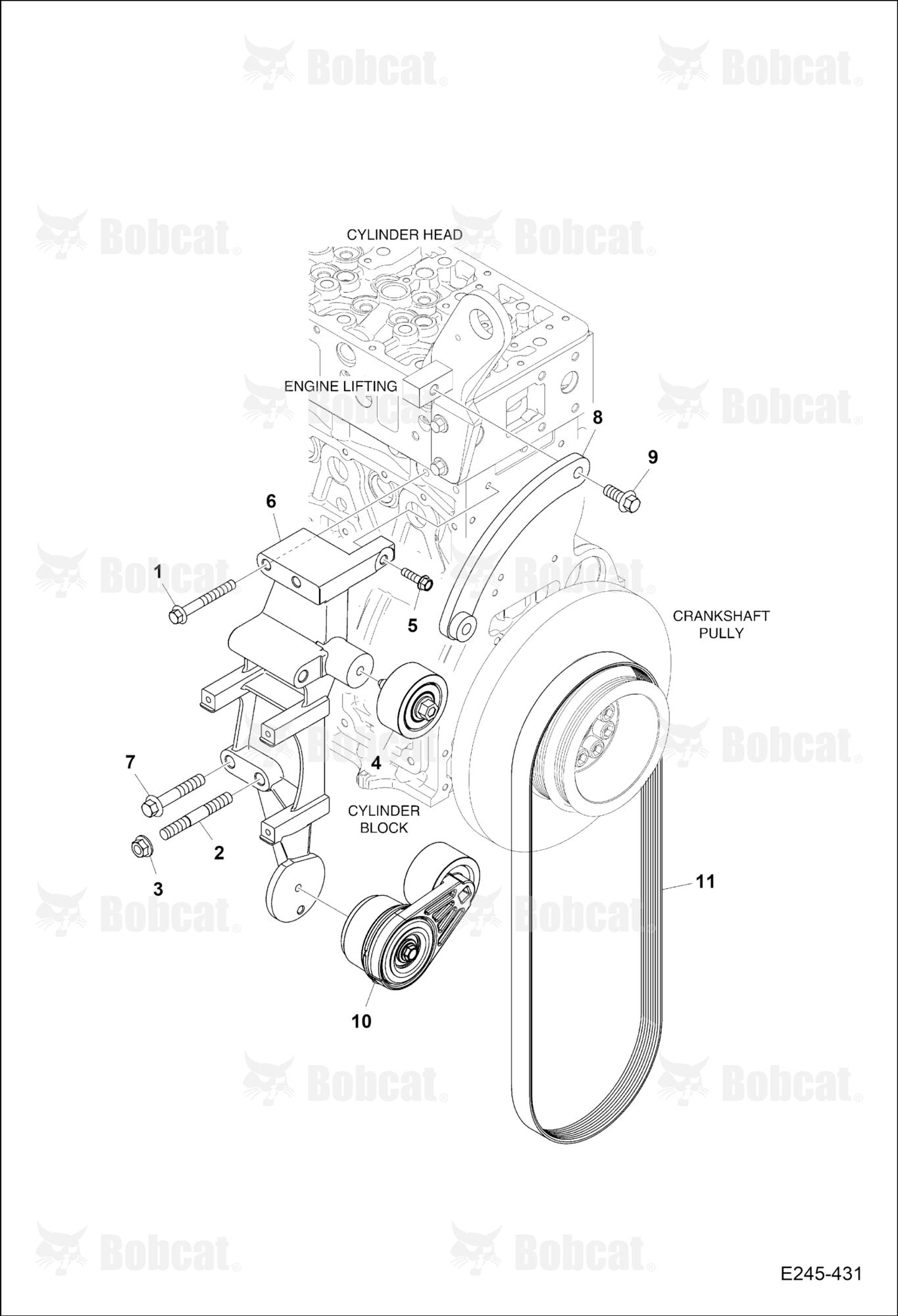 Alternator Mounting & Belt