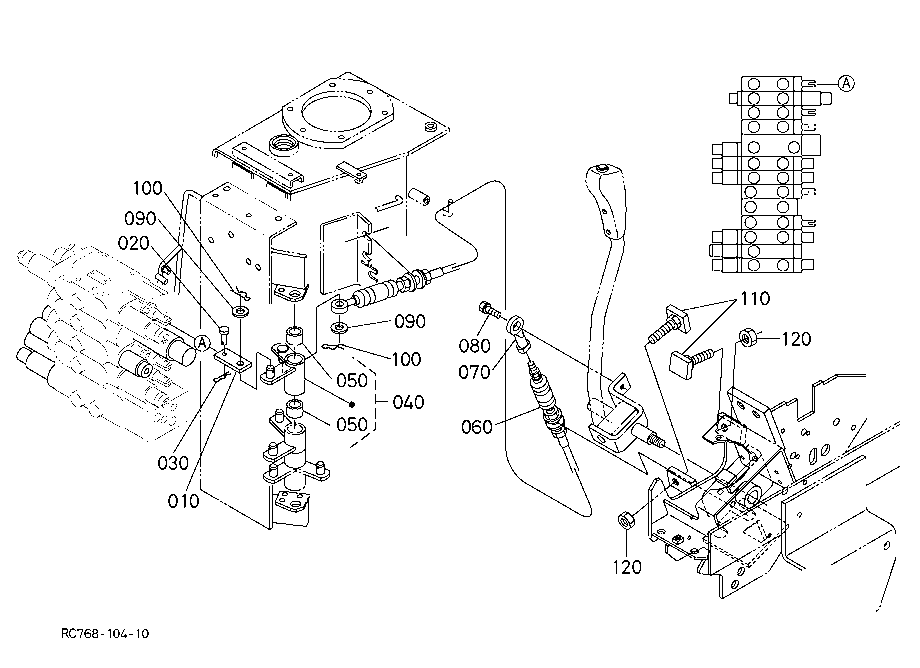 Control Lever (Angle)