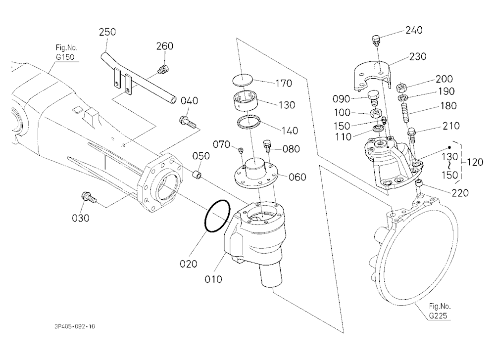 Bevel Gear Case Lh