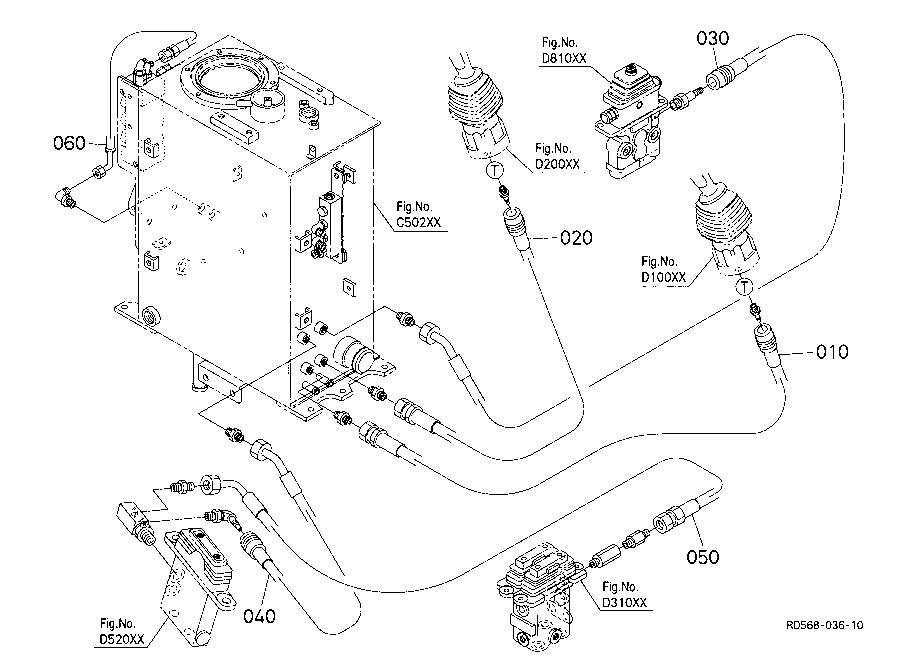 Oil Piping (Pilot T)