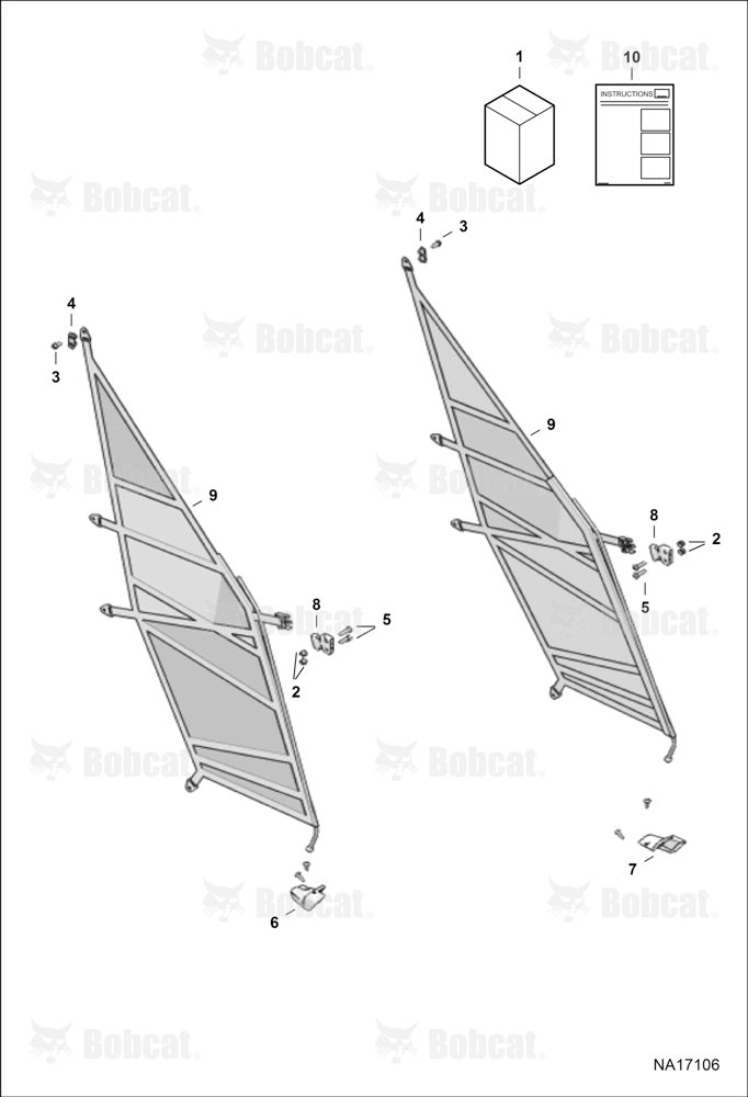 Side Net Kit (Rear Side Nets)