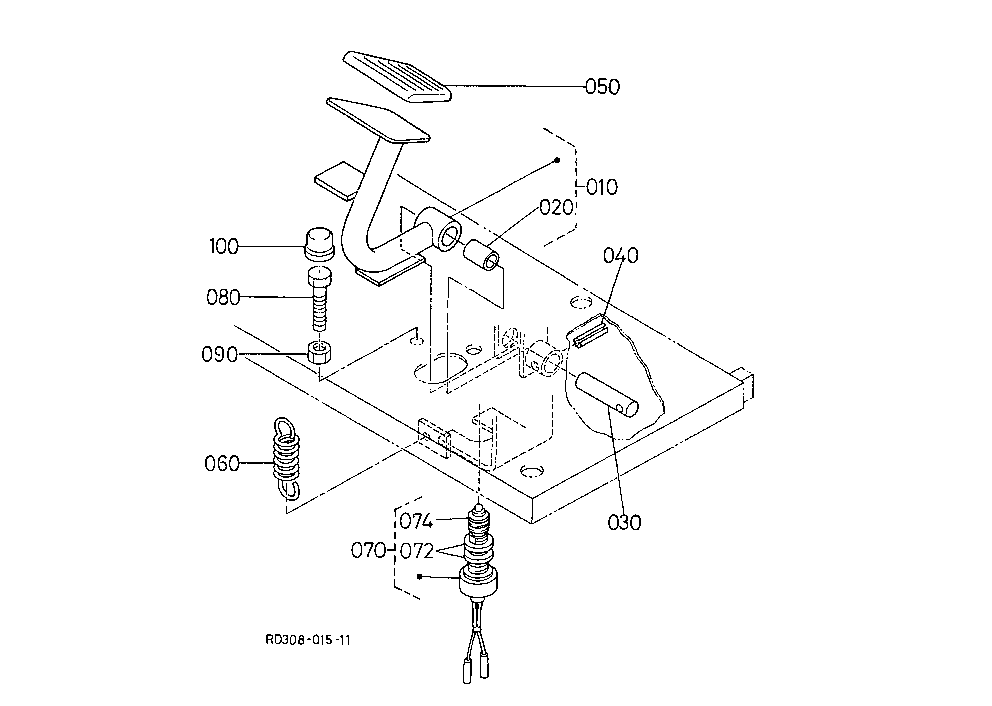 Control Travel Pedal