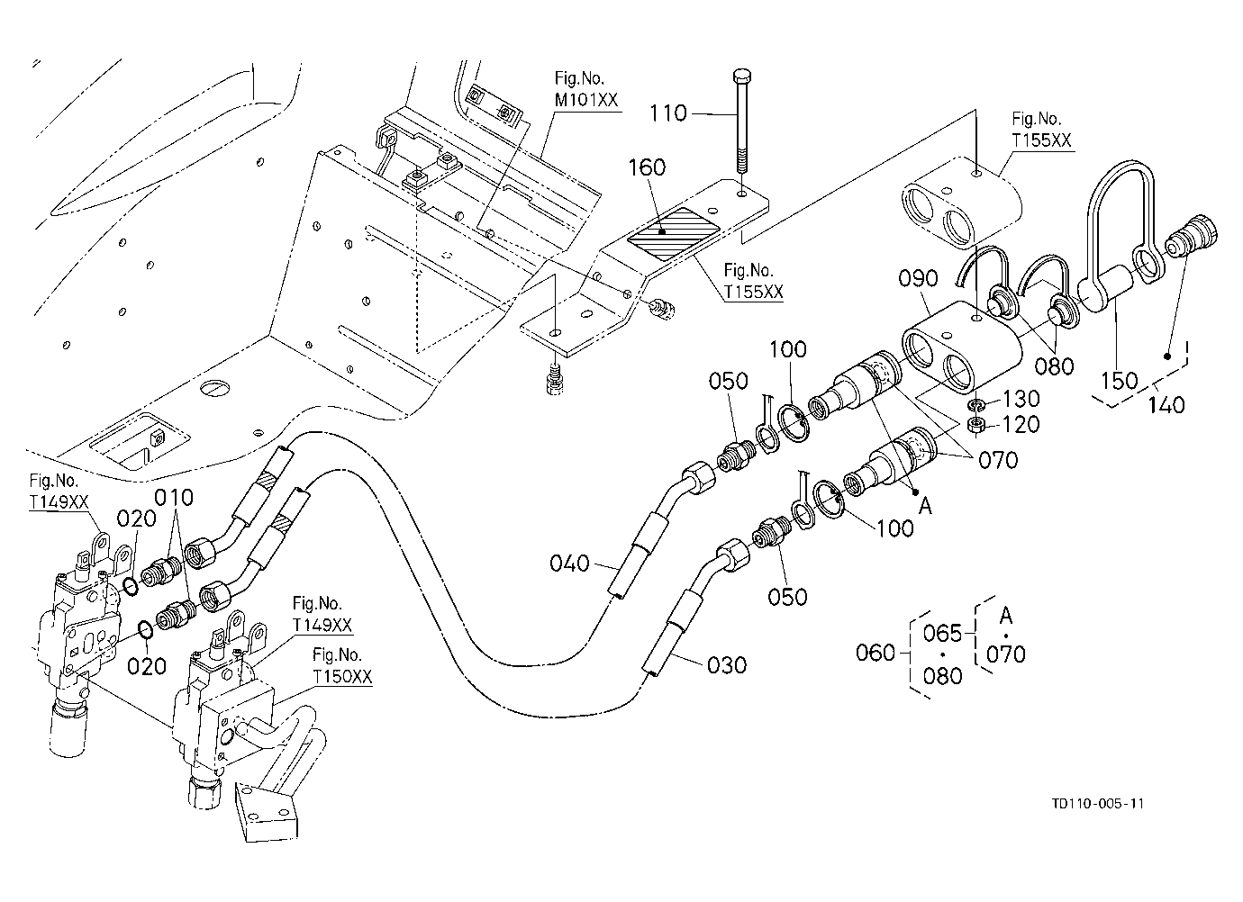 Auxiliary Control Valve Coupler (2Nd) (W/G No.L834