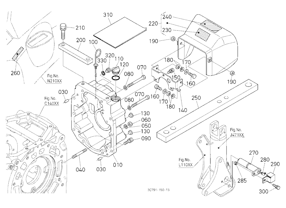 Pto(540/1000) Conversion Kit (Gear Case) [Option]