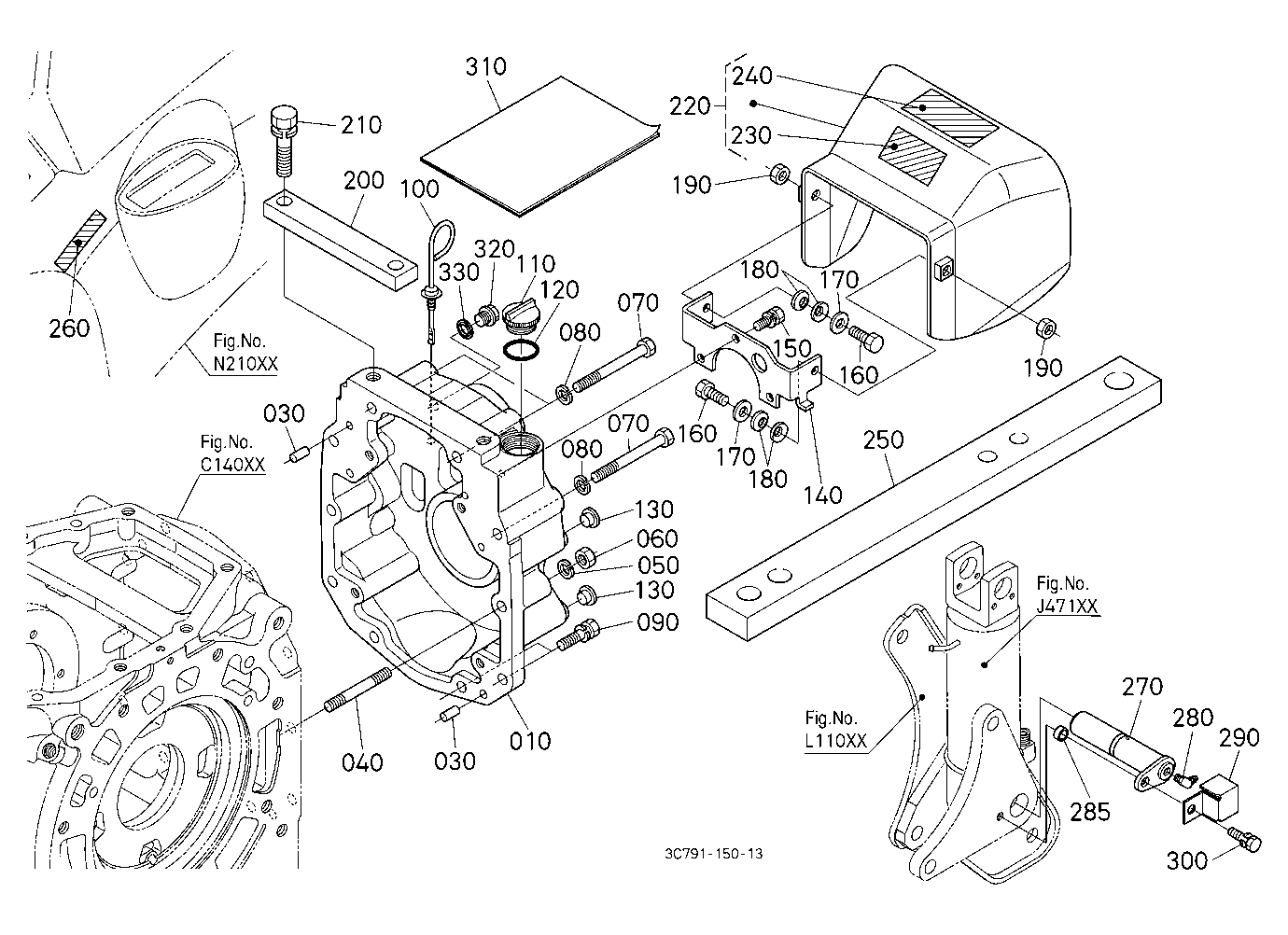 Pto(540/1000) Conversion Kit (Gear Case) [Option]